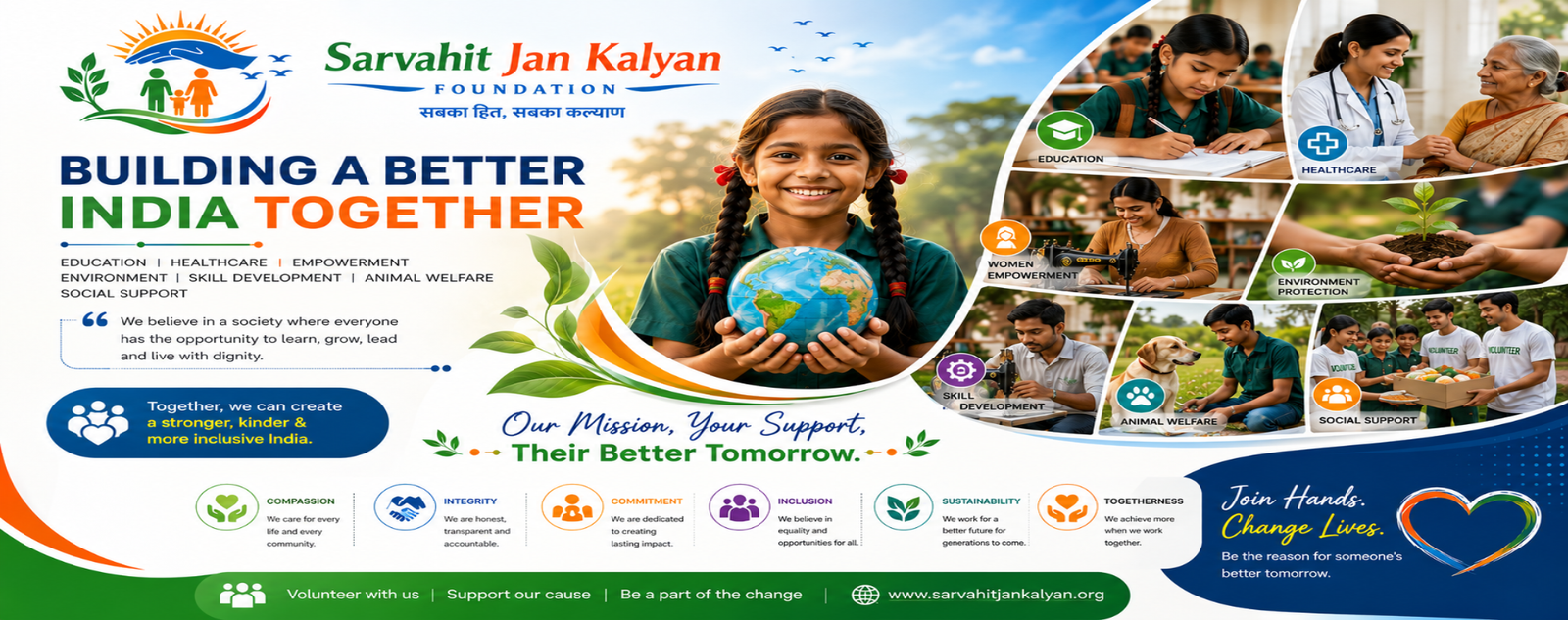 Building a better India together